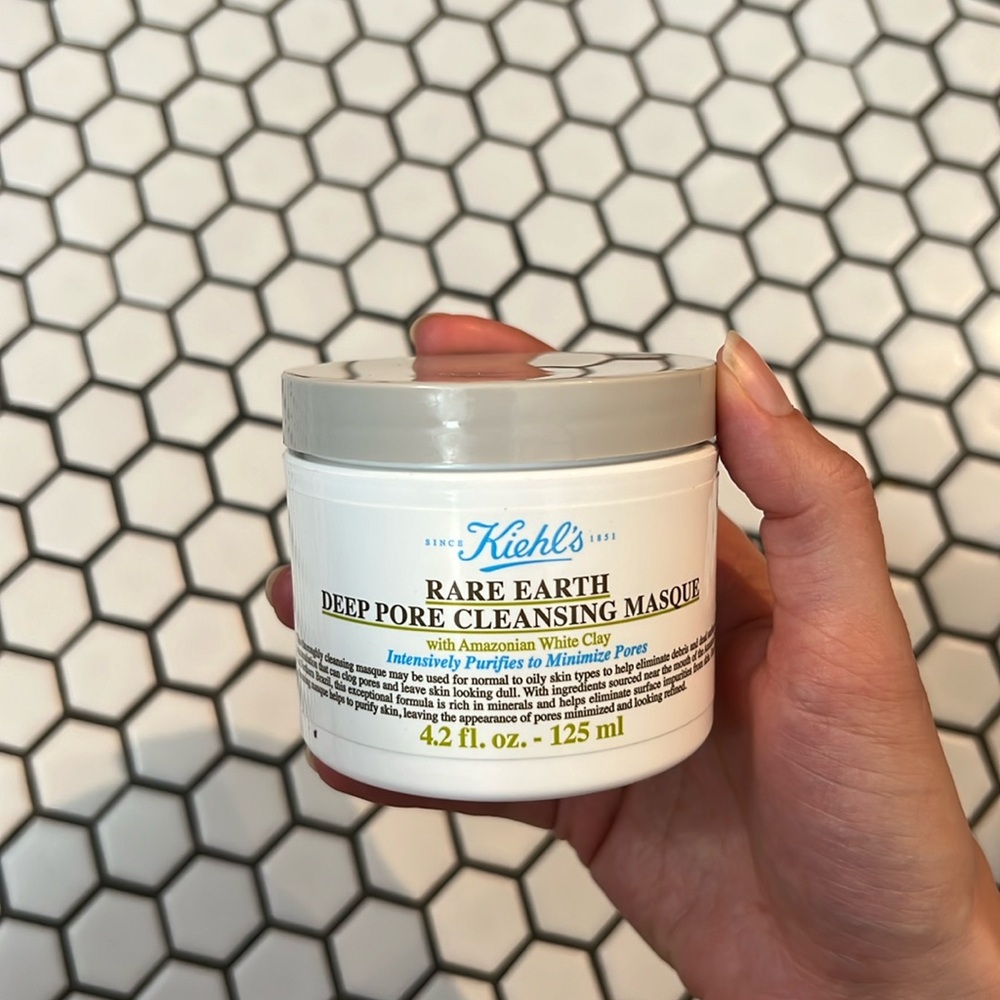 New Kiehl’s Rare Earth Deep Pore Cleansing Masque